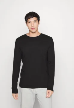 Pier One 5 Pack - Camiseta De Manga Larga - Light Grey/White/Black -Pier One b0a1cdb8bff64936aa51fba3404c414c scaled