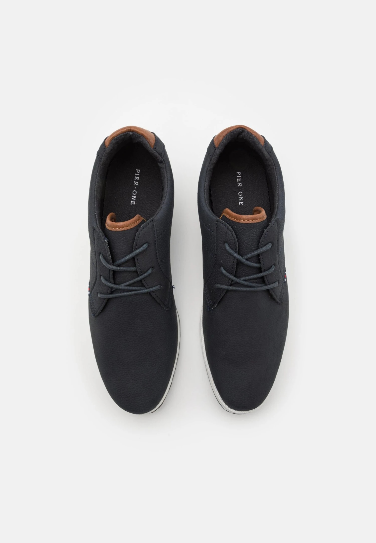 Pier One Zapatos Con Cordones - Dark Blue/White 4 Pier One Zapatos Con Cordones - Dark Blue/White - Imagen 4