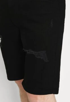 Pier One Unisex 2 Pack - Shorts Vaqueros - Blue/Black Denim -Pier One b45052168dc84bbe94a039bf85b784c6