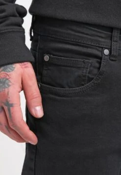 Pier One Vaqueros Slim Fit - Black -Pier One b48cc12fb4034b93a48fd865da8856f2