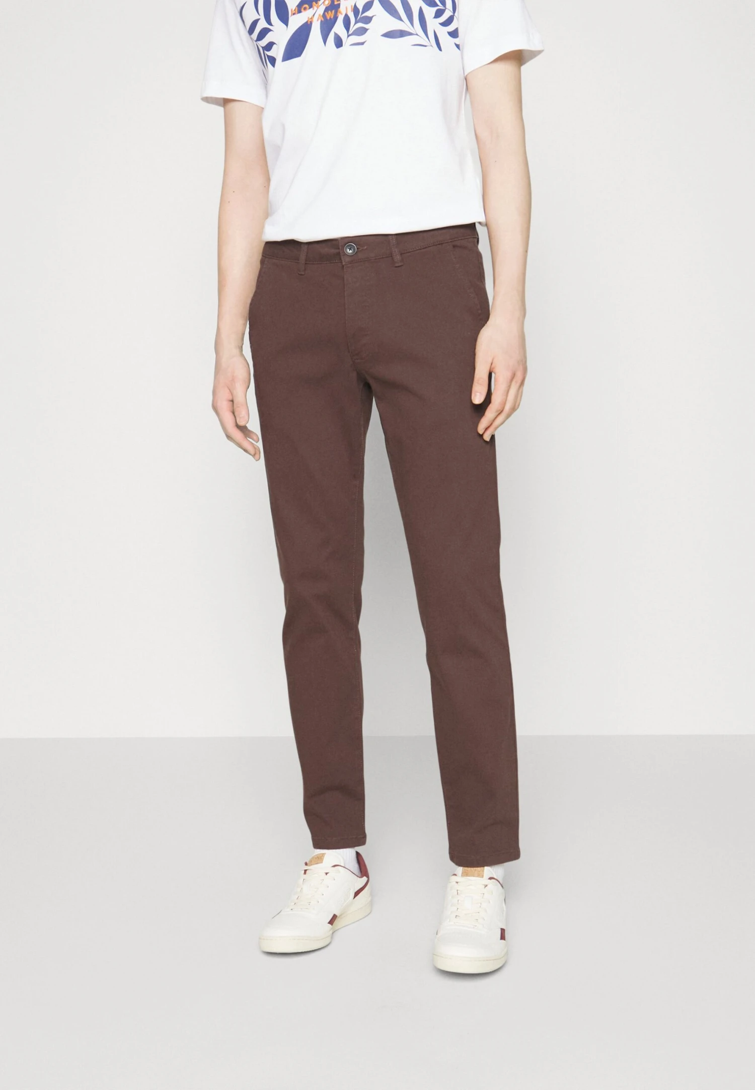Pier One Pantalones Chinos - Dark Brown 1 Pier One Pantalones Chinos - Dark Brown