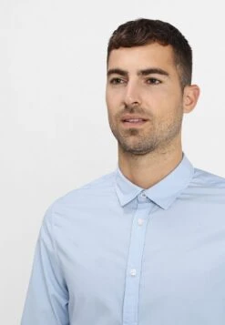 Pier One 2 Pack - Camisa Elegante - White/Light Blue -Pier One b6ee3598b6984fac95e4aa81de041243