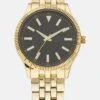 Pier One Unisex - Reloj - Gold-Coloured/Black