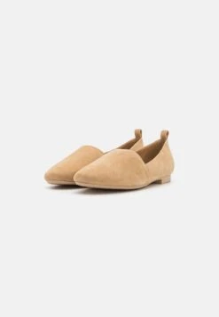 Pier One Leather- Mocasines - Beige -Pier One be53888ceabc4781b159f357150ecd3e