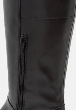 Pier One Leather - Botas Camperas - Black -Pier One c1cb6a99ee8046e3b7fcd60f843e9f03