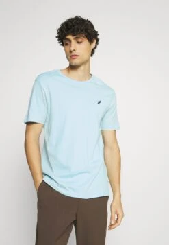 Pier One 5 Pack - Camiseta Básica - Light Grey - 101_White - 001_Green - 602 -Pier One c5d09be1320042ecb8b6f671d155ac8e