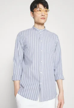 Pier One Muscle Fit Stand- Camisa - Blue 9 Pier One Muscle Fit Stand- Camisa - Blue -Pier One c95aee840d27425d93f7825c3cd7c13d scaled