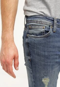 Pier One Vaqueros Slim Fit - Destroyed Denim -Pier One c9b59730ea4f416589e15619434ec350