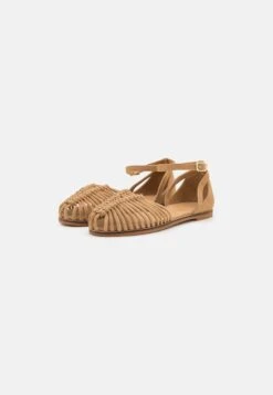 Pier One Leather- Sandalias - Beige -Pier One ceb1bc5afdad4141a86c94cce4ce7d09