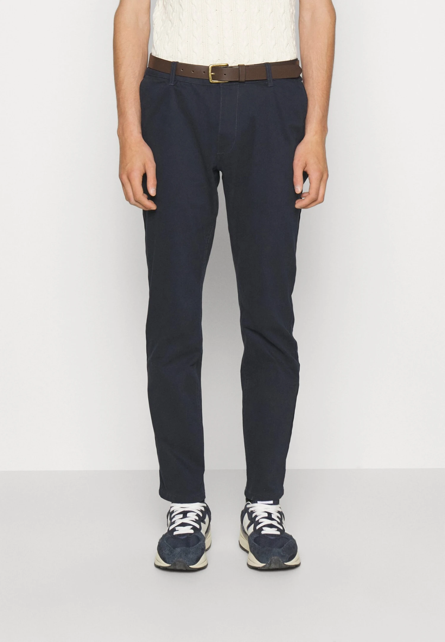 Pier One Pantalones Chinos - Dark Blue 1 Pier One Pantalones Chinos - Dark Blue