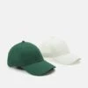 Pier One Unisex 2 Pack - Gorra - Green/Off White