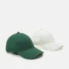 Pier One Unisex 2 Pack - Gorra - Green/Off White