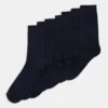 Pier One 7 Pack - Calcetines - Dark Blue