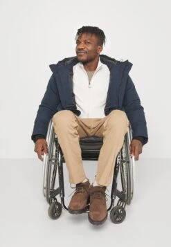 Pier One Chaqueta De Invierno - Dark Blue -Pier One dd278216f0224bbd841f4c2358b053bd