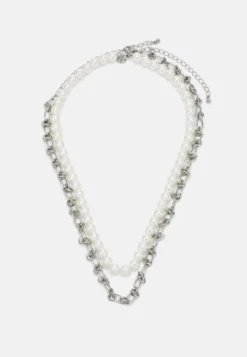 Pier One 2 Pack Unisex - Collar - Silver