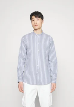 Pier One Muscle Fit Stand- Camisa - Blue