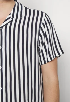 Pier One Camisa - Dark Blue/White -Pier One f04216a06fc842d38c3fc0f259374953 scaled