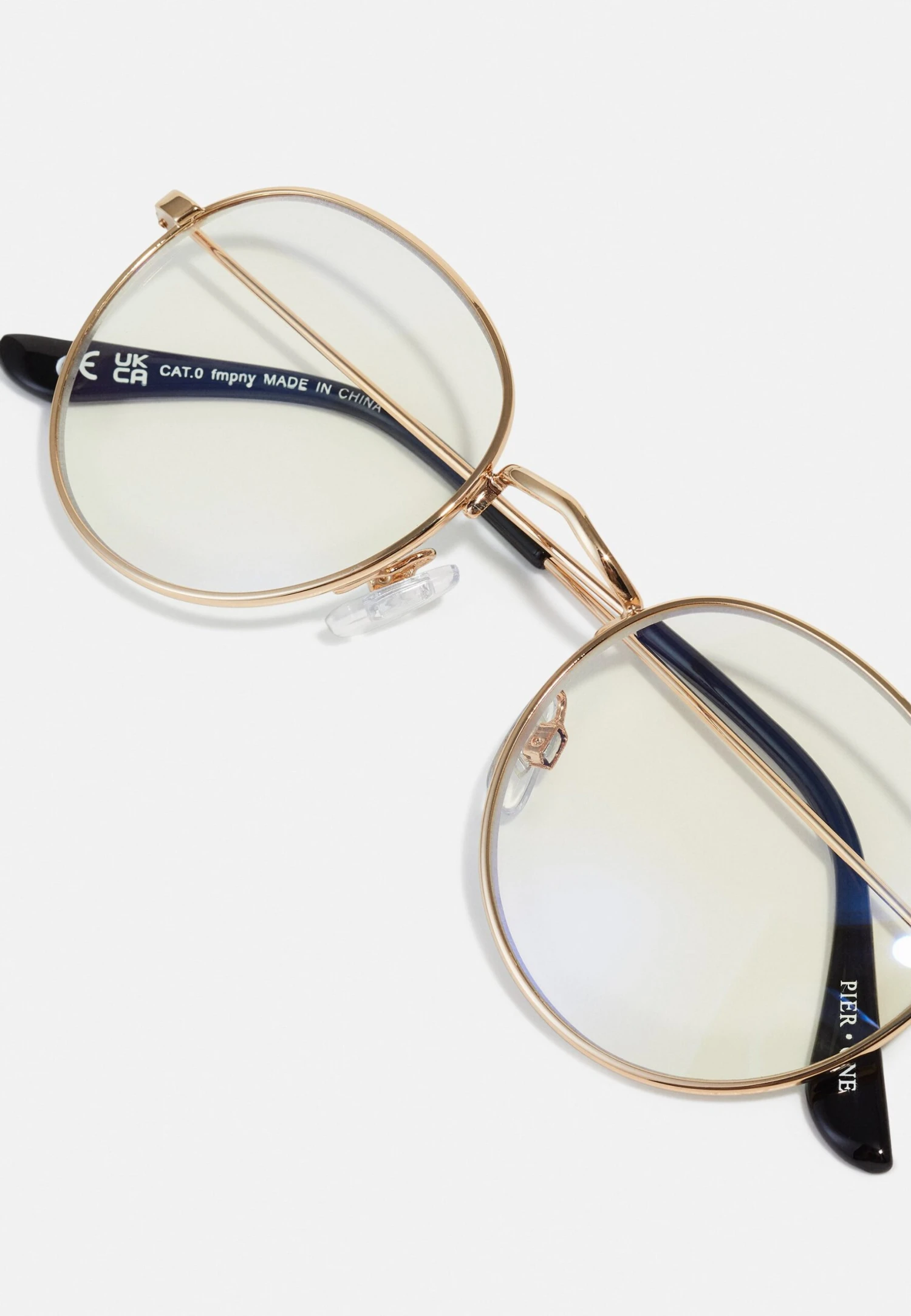 Pier One Unisex - Gafas Con Filtro De Luz Azul -Gold- Coloured 4 Pier One Unisex - Gafas Con Filtro De Luz Azul -Gold- Coloured - Imagen 4