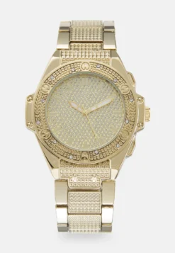 Pier One Unisex - Reloj - Gold-Coloured