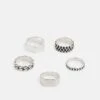 Pier One 5 Pack - Anillo - Silver-Coloured