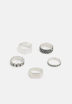 Pier One 5 Pack - Anillo - Silver-Coloured