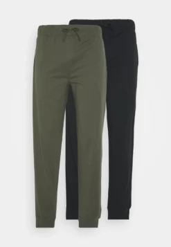Pier One 2 Pack - Pantalón De Pijama - Black/Khaki -Pier One fceacdbd6c9c4aa79c27f8b710c32922 scaled