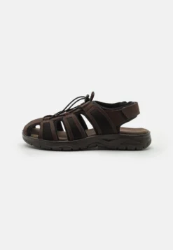 Pier One Leather - Sandalias De Senderismo - Brown
